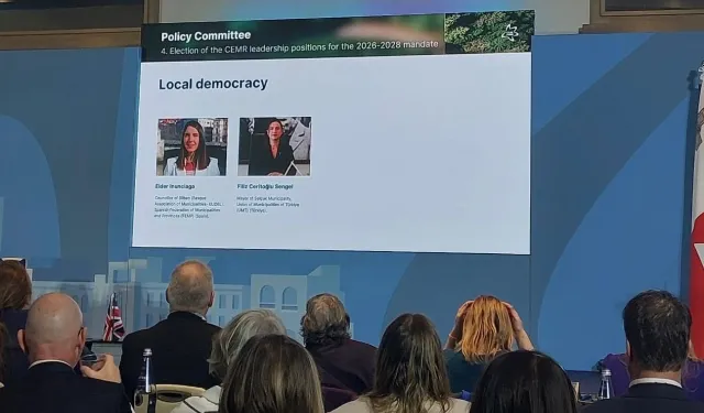 Başkan Sengel'e Avrupa'da büyük onur