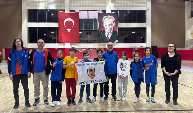 İnegöllü küçük tırmanışçılar Isparta'dan dereceyle döndü