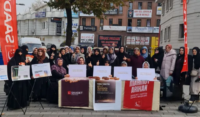 Bursa'da Saadet Partili kadınlardan 'yerli üretim' vurgusu