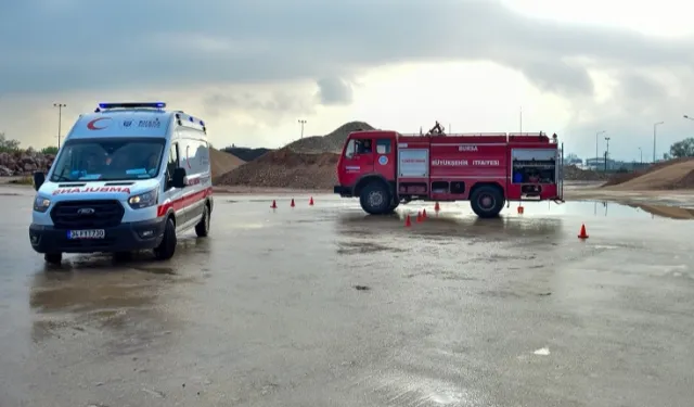 Bursa'da şoförlere defansif ve ileri sürüş teknikleri eğitimi