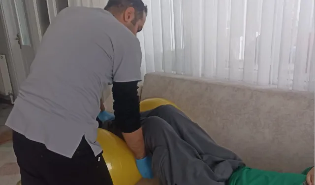 Gaziantep Büyükşehir'den evde fizik tedavi hizmeti