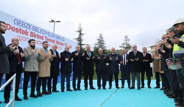 Gebze'de Çocuk Görüşme Merkezi için ilk harç