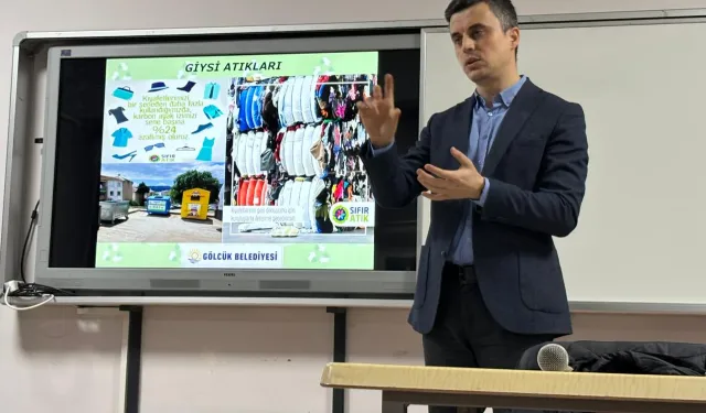 Gölcük'te gençlere sıfır atık bilinci aşılanıyor