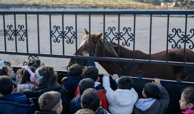 İzmirli çocuklara hayvan sevgisi kazandırılıyor