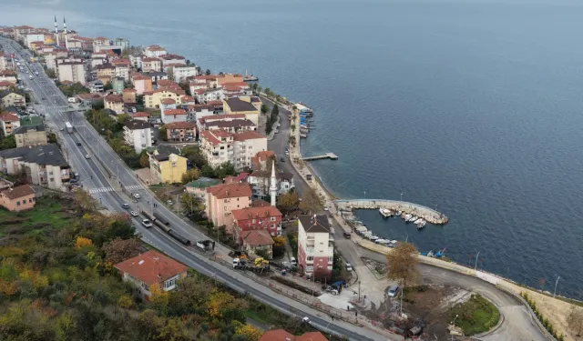 Kocaeli Halıdere'de altyapı yenileme çalışmaları sürüyor