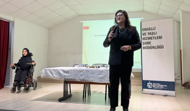 Kocaeli'de öğrencilere engellilik farkındalığı eğitimi