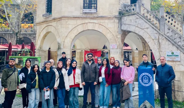 Yıldırımlı gençler Bursa'yı keşfediyor