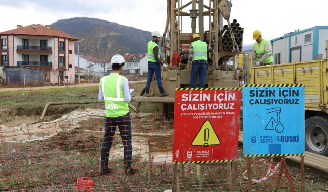 Bursa İnegöl Hocaköy'e BUSKİ'den içme suyu desteği