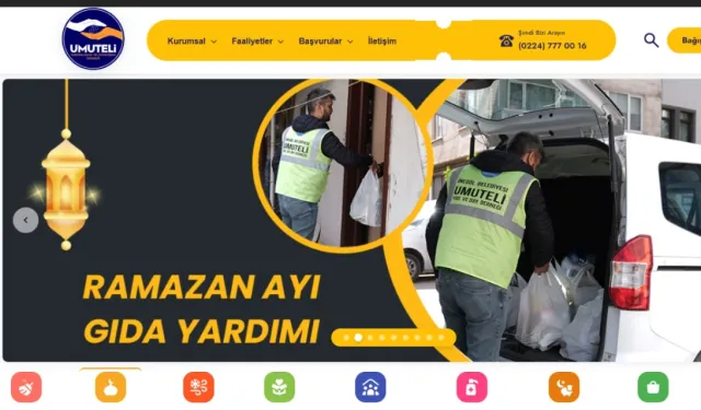 İnegöl'de online yardım platformu kullanıma sunuldu