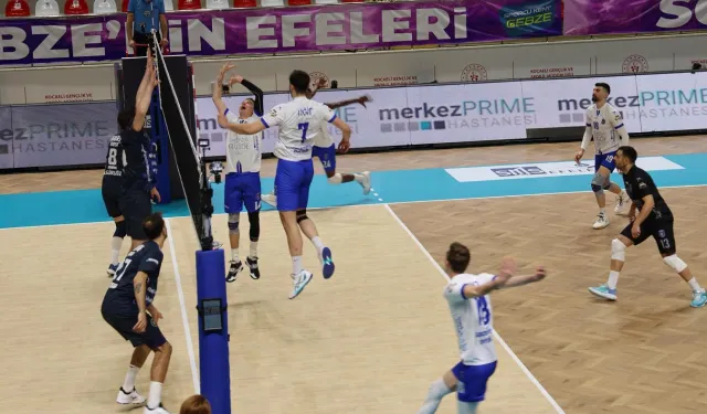 Gebze Belediyesi Spor Kulübü'nden Efeler'de kritik galibiyet