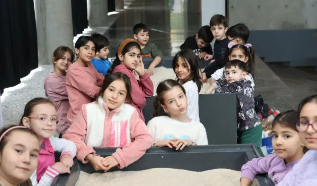 Minik arkeologlar tarihi Osmangazi'de keşfediyor