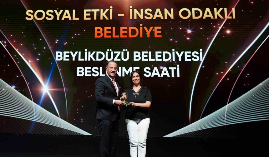 "Beslenme Saati" uygulamasına ödül