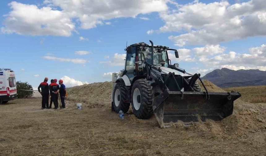 Burdur’da drenaj inşaatında göçük: 1 ölü