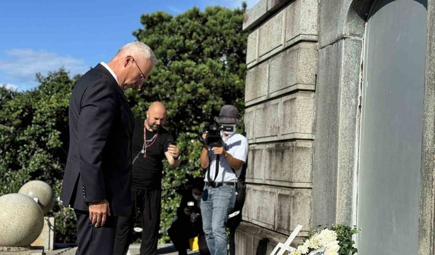 Ertuğrul Fırkateyni şehitleri 134 yıl sonra Japonya’da anıldı