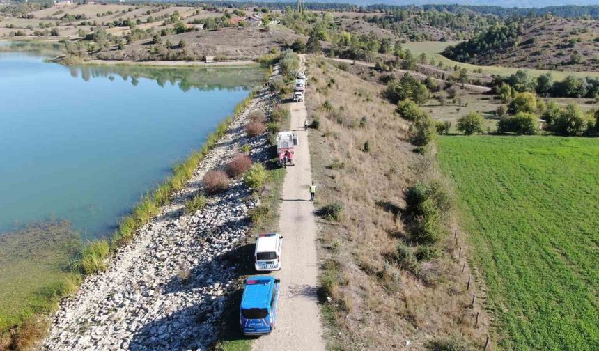 Kastamonu’da gölette ceset bulundu