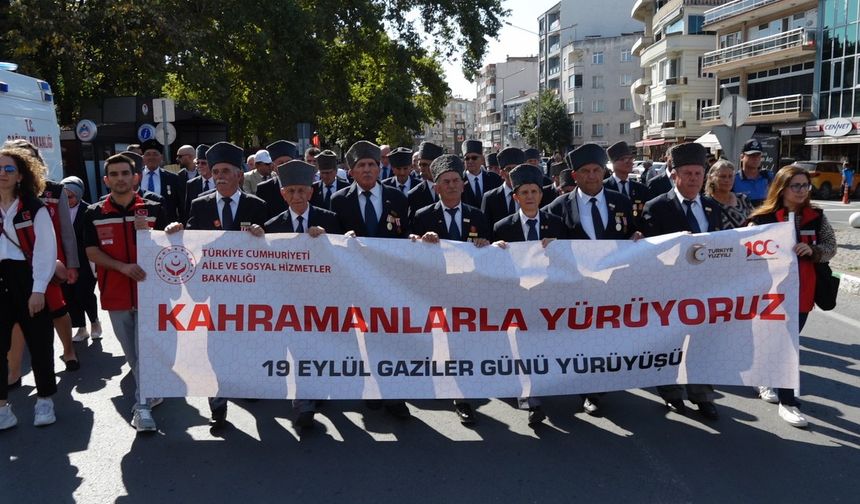 Kırklareli’nde Gaziler Günü törenlerle kutlandı