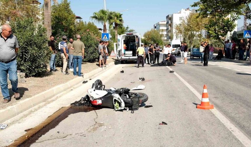 Mersin’de patpat motosikletle çarpıştı: 1 ölü, 1 yaralı