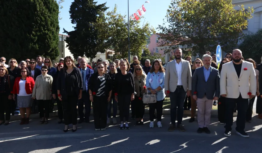 Ahmet Taner Kışlalı Güzelbahçe’de anıldı