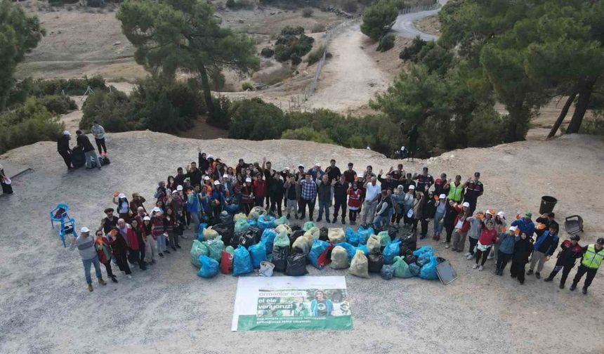 Kavşit Yaylası’nda ormanlar çöpten arındırıldı