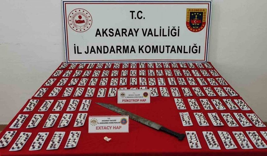 Ankara’dan Aksaray’a uyuşturucu getiren 2 şahıs tutuklandı