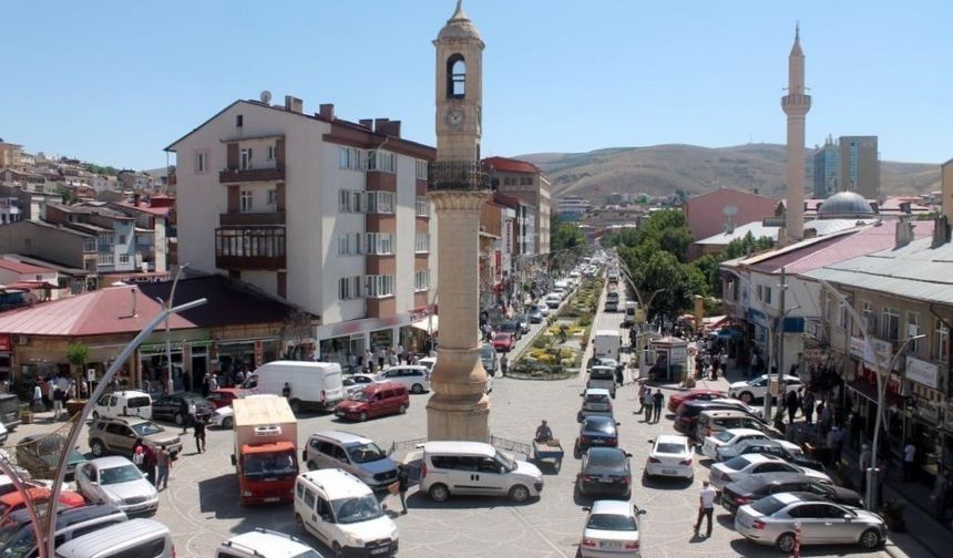 Bayburt’ta araç sayısı 18 bin 824 oldu