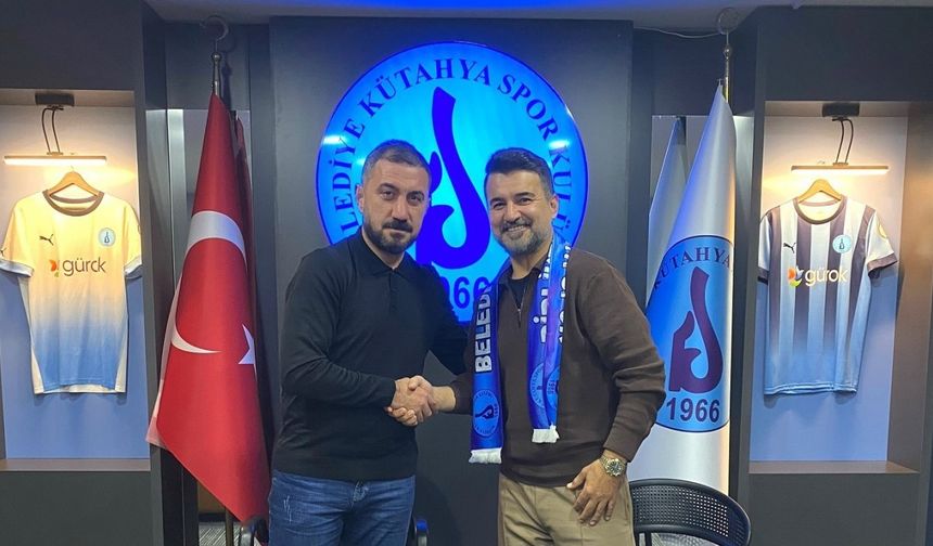 Belediye Kütahyaspor’da yeni teknik direktör Cenk Laleci