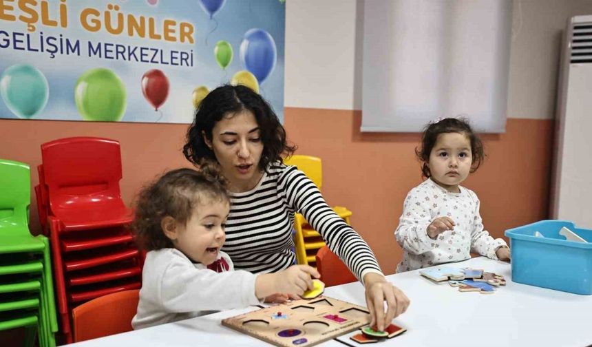 Güneşli Günler Çocuk Gelişim Merkezleri hizmet vermeye başladı