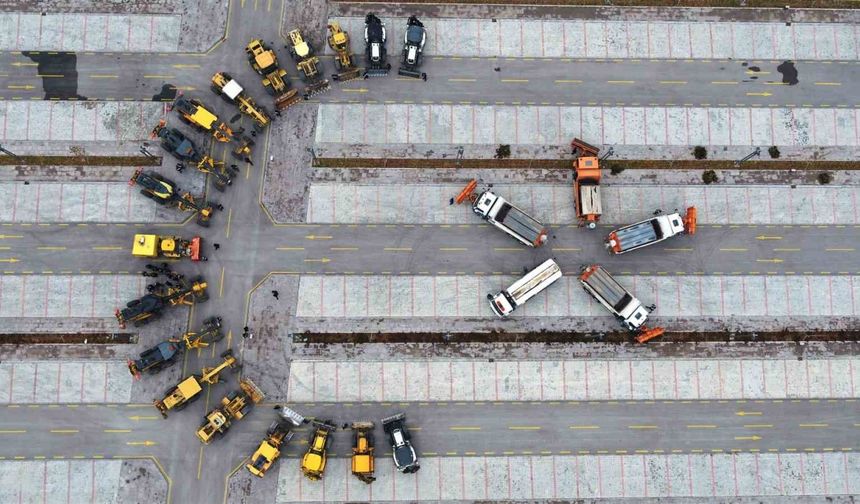 Selçuklu Belediyesi kış öncesi tüm hazırlıklarını tamamladı