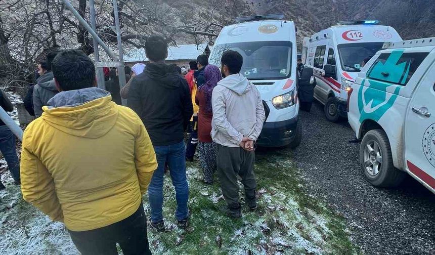 Hakkari’de dağdan düşen genç hayatını kaybetti