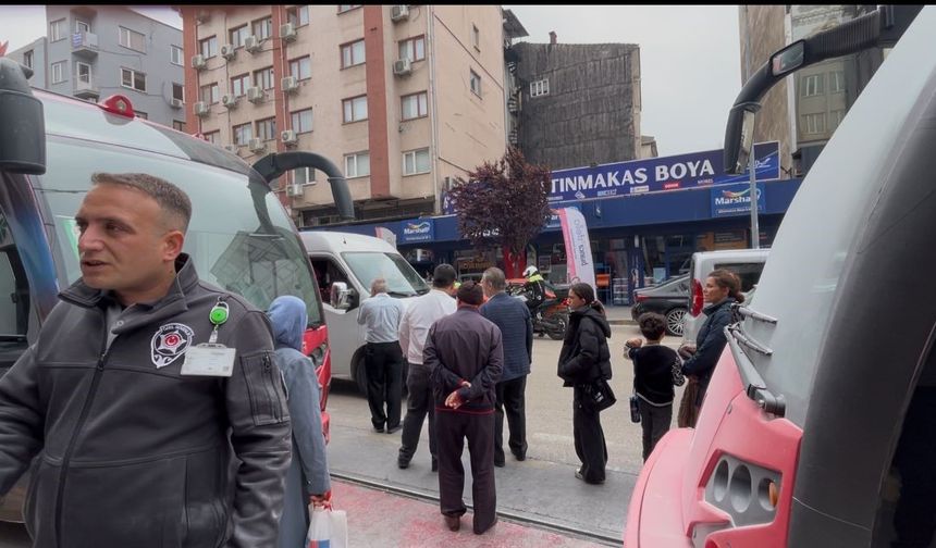 Bursa’da tramvay yangını paniğe neden oldu