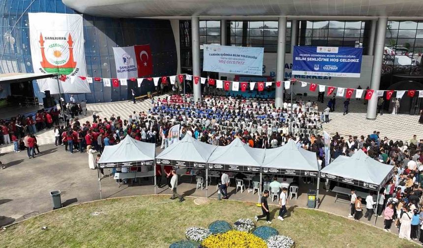 Şanlıurfa’da bilim şenliği başladı