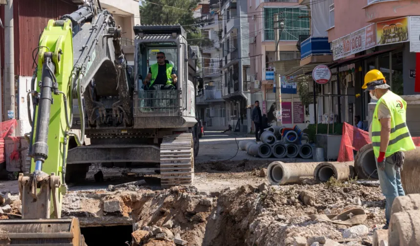 İZSU’dan Bayraklı’da altyapı hamlesi