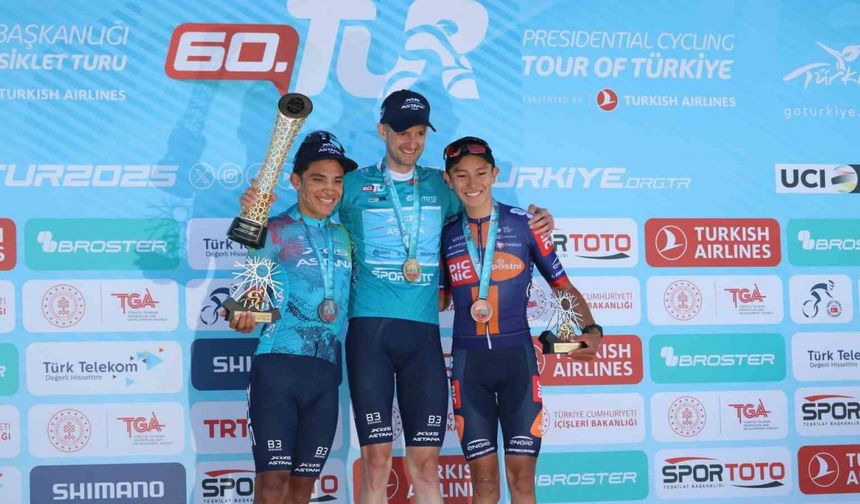 60. Cumhurbaşkanlığı Türkiye Bisiklet Turu’nu Hollandalı Wout Poels kazandı