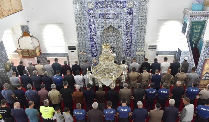Adıyaman’da şehit polisler için mevlit okutuldu