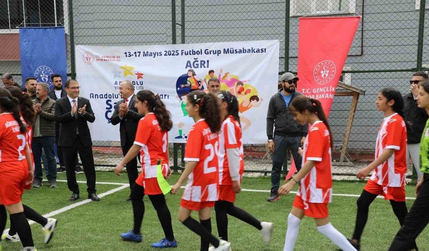 Ağrı’da ANALİG Futbol Grup Müsabakaları başladı
