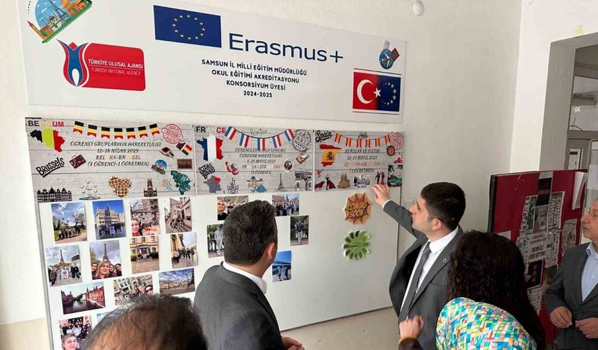 Alaçam’da fen ve sosyal bilimler programı sınıfı açıldı