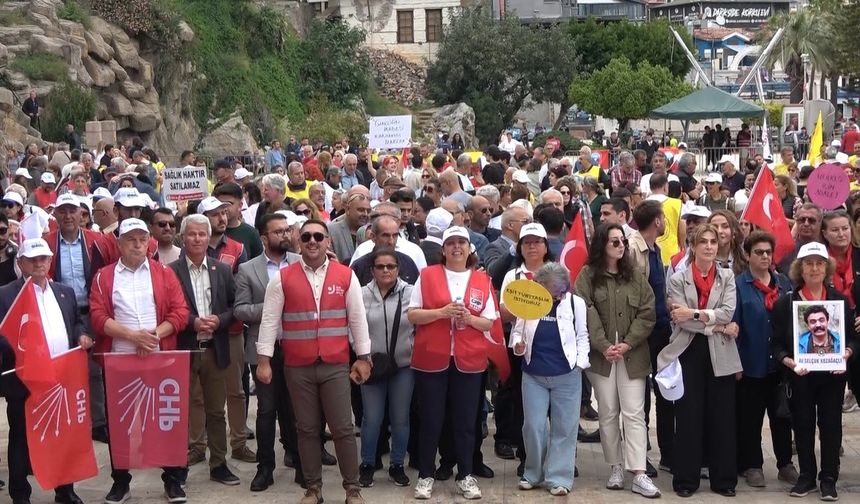 Alanya’da 1 Mayıs coşkuyla kutlandı