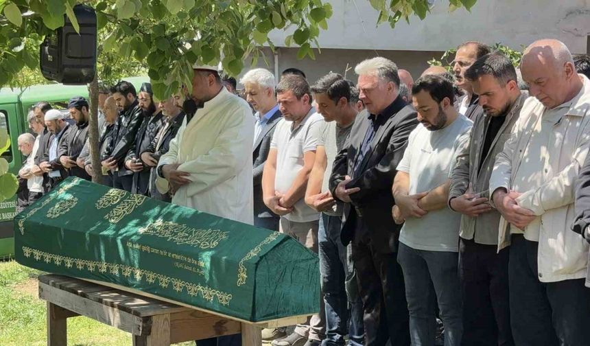Alibey Barajı’nda ölü bulunan İshak Öztürk son yolculuğuna uğurlandı