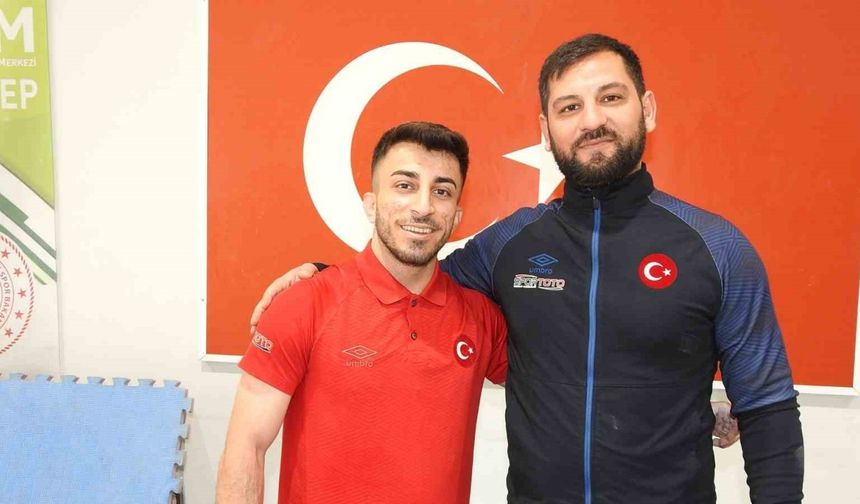 Avrupa şampiyonu milli halterci Harun Algül’ün hedefi olimpiyat madalyası