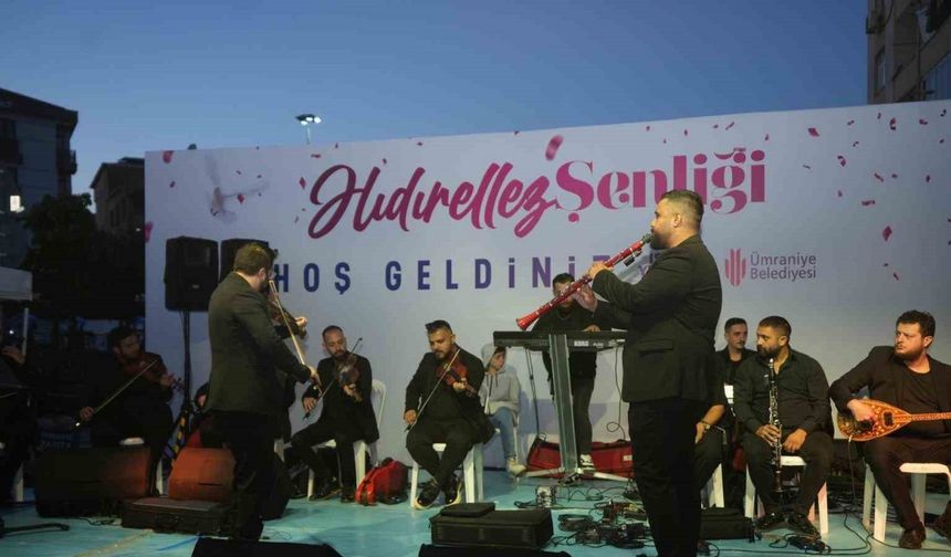 Baharın müjdecisi Hıdırellez, Ümraniye’de coşkuyla kutlandı