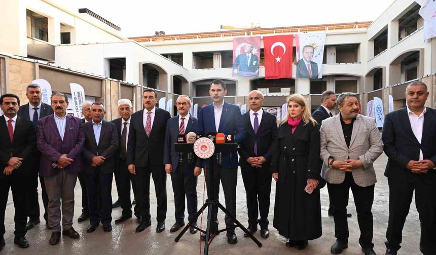 Bakan Kurum: "İstanbul’da 36 bin binada 425 bin bağımsız bölümün hasar tespit çalışmaları tamamlandı"