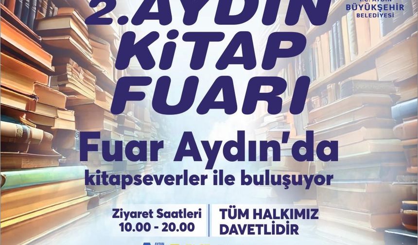 Başkan Çerçioğlu’ndan Aydın Kitap Fuarı’na davet