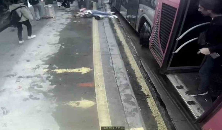 Beylikdüzü’ndeki metrobüs kazasının güvenlik kamerası görüntüsü ortaya çıktı