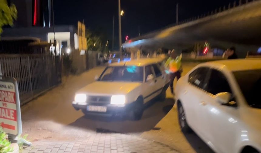 Bursa’da alkollü sürücüden ile ilginç diyaloglar