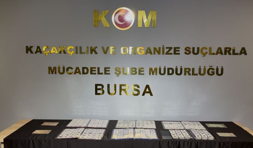 Bursa’da tarihi eser operasyonu...Polisler bile gözlerine inanamadı