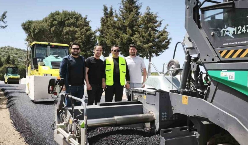 Çanakkale’de asfalt sezonu açıldı