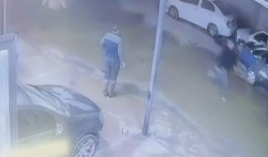 Çevirmeden kaçan araç kaza yaptı