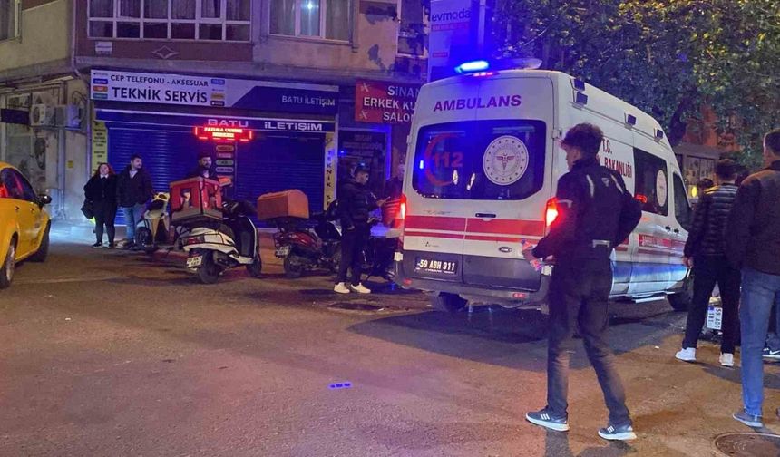 Çorlu’da iki motosiklet birbirine girdi