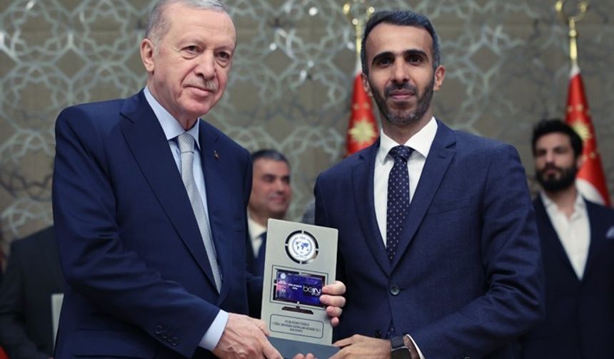 Cumhurbaşkanı Erdoğan’dan beIN SPORTS’a ödül