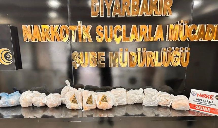 Diyarbakır’da Nisan ayında narkotik operasyonlarında 70 şüpheli tutuklandı